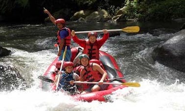Unforgettable White Water Rafting at Ayung River in Bali, Indonesia!