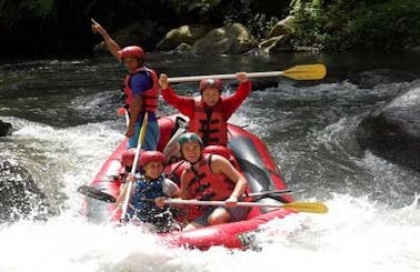 Unforgettable White Water Rafting at Ayung River in Bali, Indonesia!