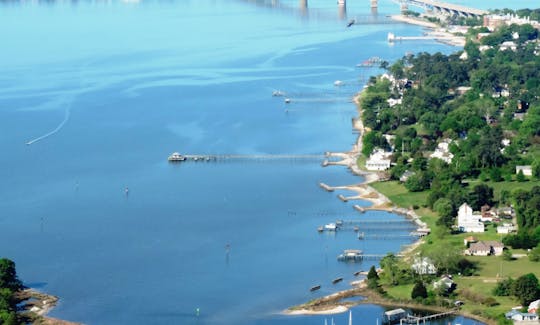 York River is expansive for sailing