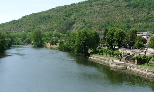 Excursion individuelle en kayak sur les rivières L'Averon à Saint-Antonin-Noble-Val