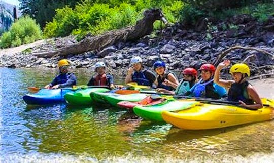 Kayak Lessons in the Sungai Geroh River