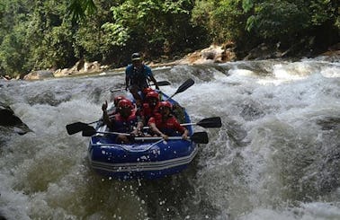 White Water Rafting in the Sungai Geroh River