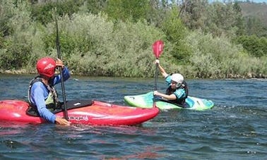 Kayak Lessons in the Sungai Geroh River