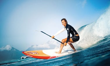 Alquiler de tablas de remo y surf en Tarifa, España