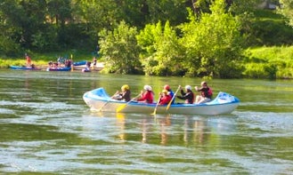 8-Person Canoe Hire & Trips in Vallon-Pont-d'Arc, France