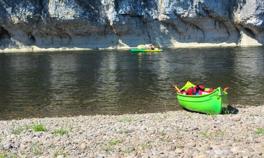 Guided Canoe Adventure in Vallon-Pont-d'Arc, France