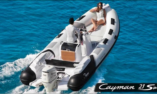 Cayman 21 Sport Boat Rental in Badolato, Italy