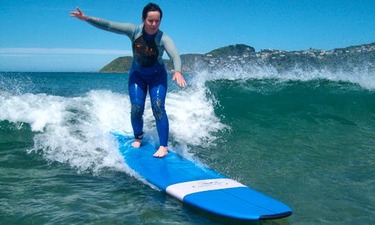 Surfing in Kaikoura - New Zealand