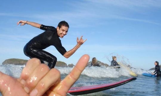 1 Day Surf Lesson in Canggu, Indonesia