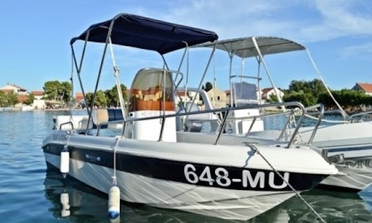 Rascala 16 Center Console Rental in Murter, Croatia