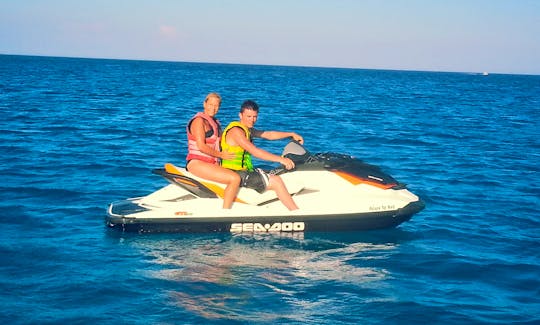 130 HP Sea Doo GTi and 110 hp Yamaha Waverunners for rent or safari in Rhodes