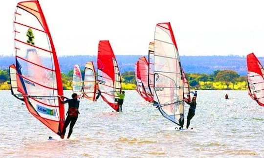 Windsurfing in Brasília
