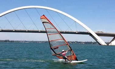 Windsurfing in Brasília