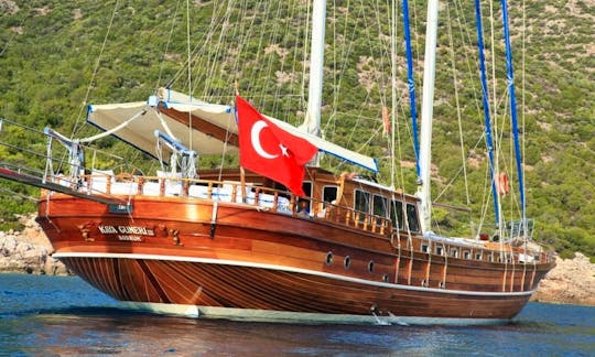 'Kaya Guneri 3' Turkish Gulet Charter in Bodrum