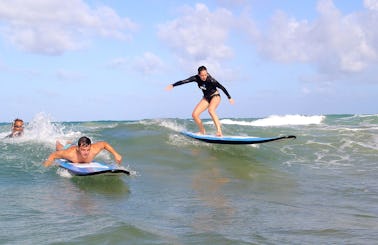 Surfing Lesson in Luquillo