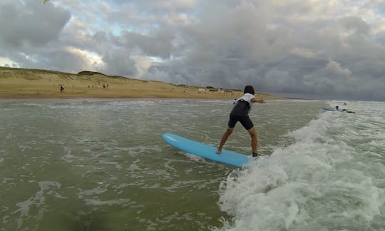 Surf Lessons in Seignosse, France