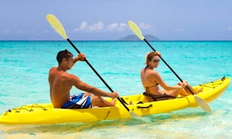 Clean and Stable Tandem Kayak for Rent in Le Lavandou, France