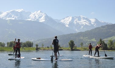 Stand Up Paddleboarding on the Arve