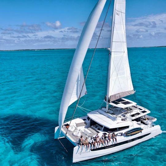 55' Luxury All Inclusive Private Sailing Catamaran With Captain & Chef 5 cabin
