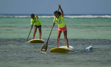 Paddleboard Rental and Lessons in Janapria, Indonesia