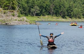 Kayak in Whitewater Region