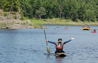 Kayak in Whitewater Region