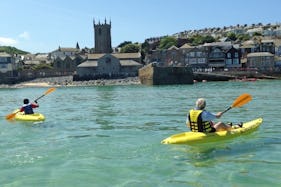Single Kayak in Carbis Bay