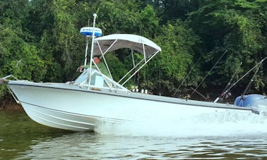 Spend a Great Fishing Weekend with a 24' Center Console Charter in Panama, Panama