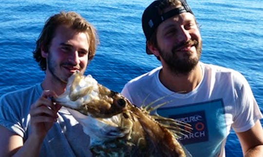 34' Sport Fisherman Fishing Charters in Alcudia, Spain