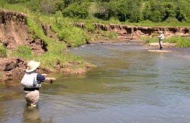 Fly Casting Instruction Service In Ithaca, Wisconsin