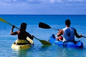 Kayak Trip to Gruissan Lake's and River with Single Sit-On-Top Kayaks