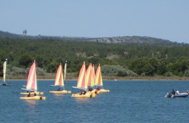 Funboat Lesson in Gruissan