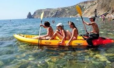 Quatro Kayak Hire to enjoy Embalse de Pedrezuela lakes!
