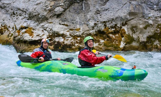 Expedição de caiaque no Grand Canyon em Castellane, França