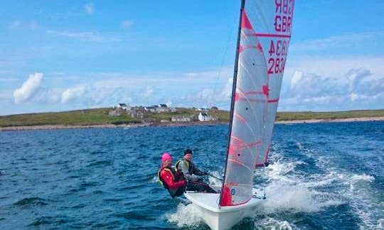 Sailing Lesson with Laser 1 Dinghy in Letterkenny, Ireland