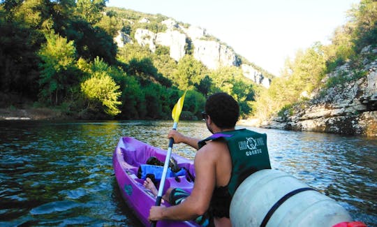3 Km Discovery Kayak Tour in the Cèze River in France!