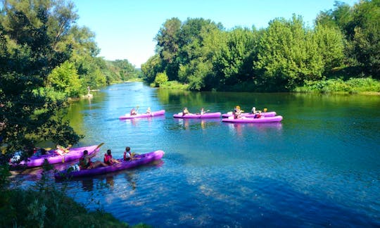 3 Km Discovery Kayak Tour in the Cèze River in France!