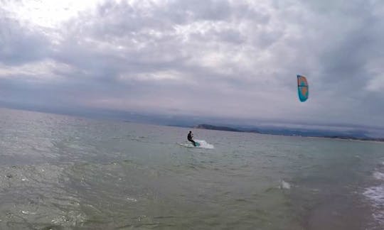 Kitesurfing lessons in Cagliari