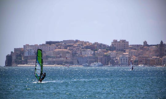 Windsurfing in Formia