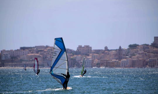 Windsurfing in Formia