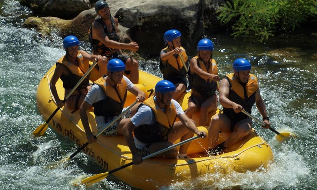 white water rafting in Croatia