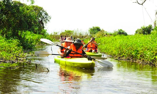 Guided Kayak Tour with a Professional Team in Krong Siem Reap, Cambodia