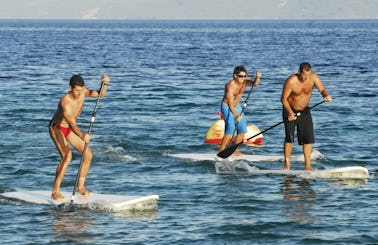 Branded Stand Up Paddleboards Ready to Rent in Bol, Croatia