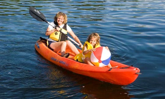 Découvrez le Verdon, long de 166 kilomètres, grâce à une location de kayak tandem !