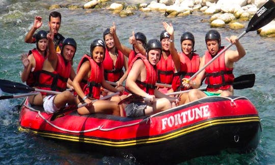 Grab a paddle and hop on a raft in Antalya, Turkey