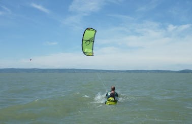 Kitesurfing lesson in Gemeinde Podersdorf am See