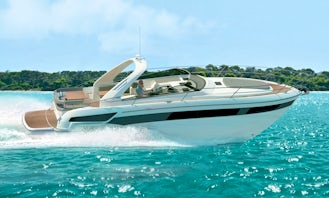 Explore Rovinj aboard this 44' Bavaria New Sport Motor Yacht for 12 Person