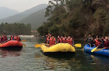 Raft in Punakha
