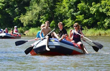 White Water Rafting Trips in the Nysa Kłodzka River