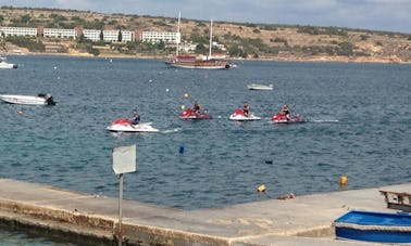 Alquiler de motos acuáticas en Mellieha